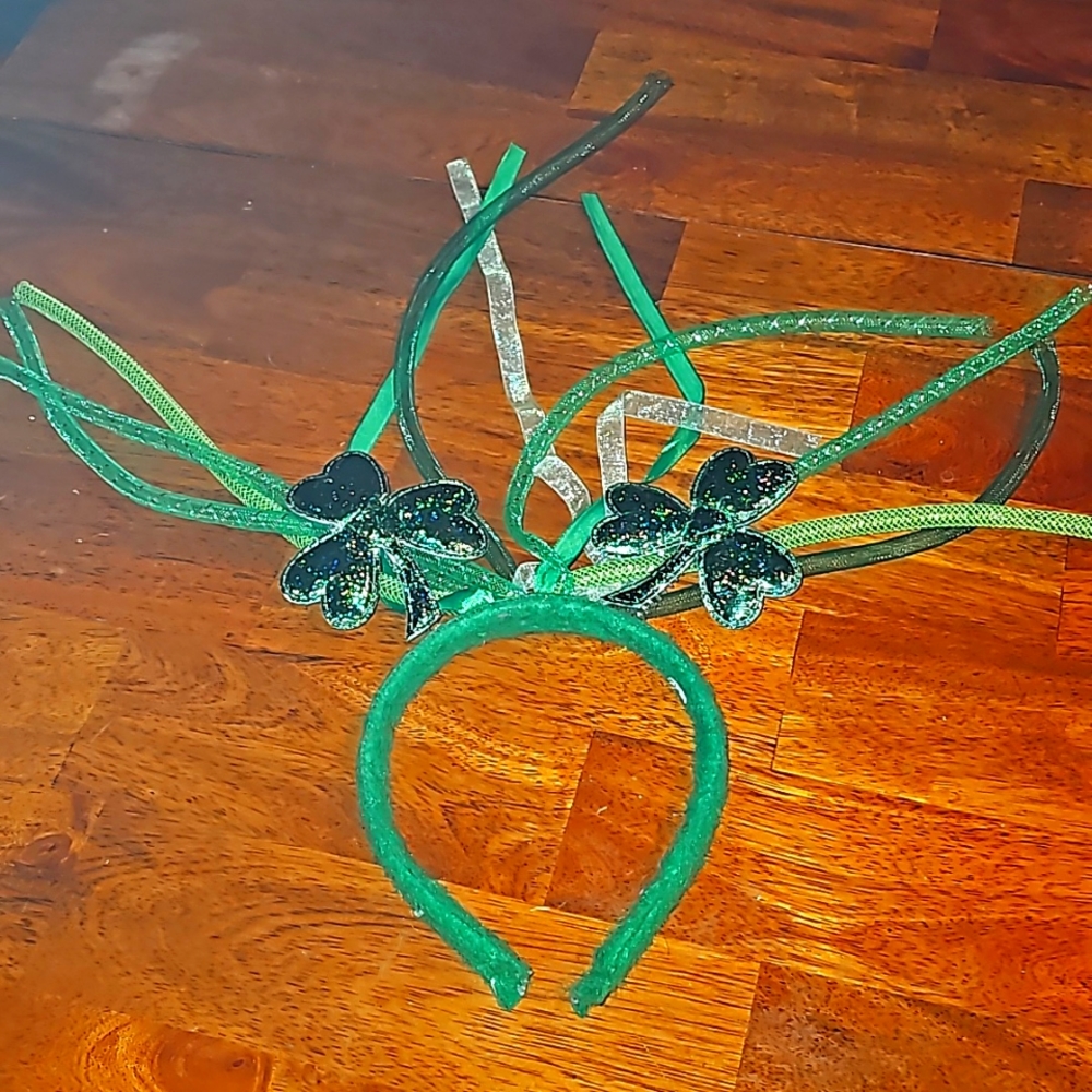 Super cute girls St Patty's Day headband